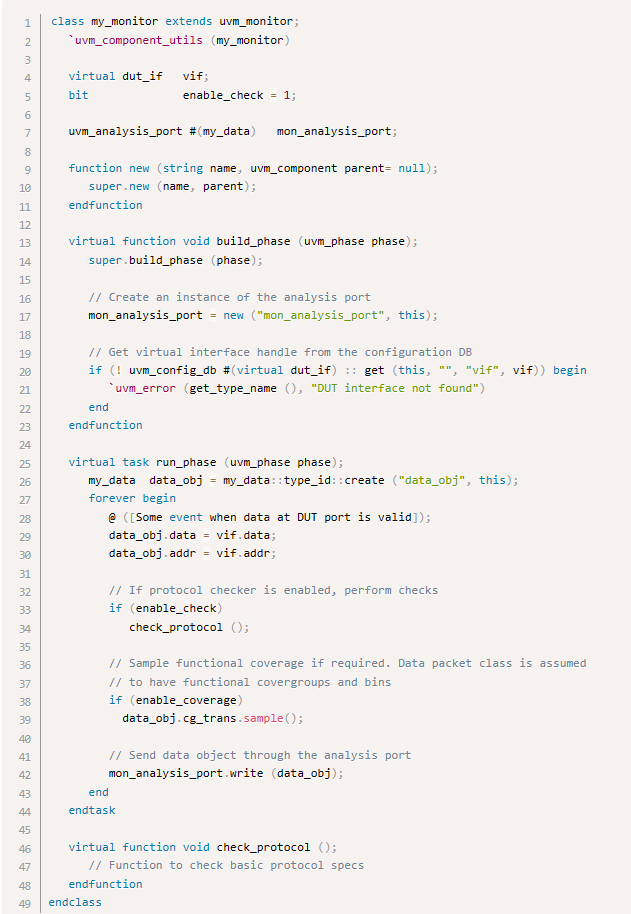 The Use Of Virtual Interface In Uvm monitor UVM Verification Academy